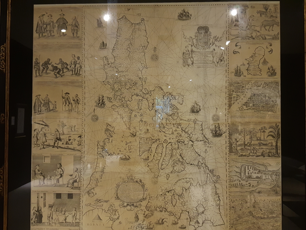 1754 Murillo-Velarde map of the Philippines, photographed by Vida Cruz.