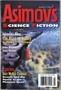 Isaac Asimov's SF Magazine, March 1996, containing 