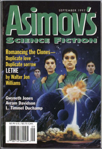 Isaac Asimov's SF Magazine, September 1997, containing 